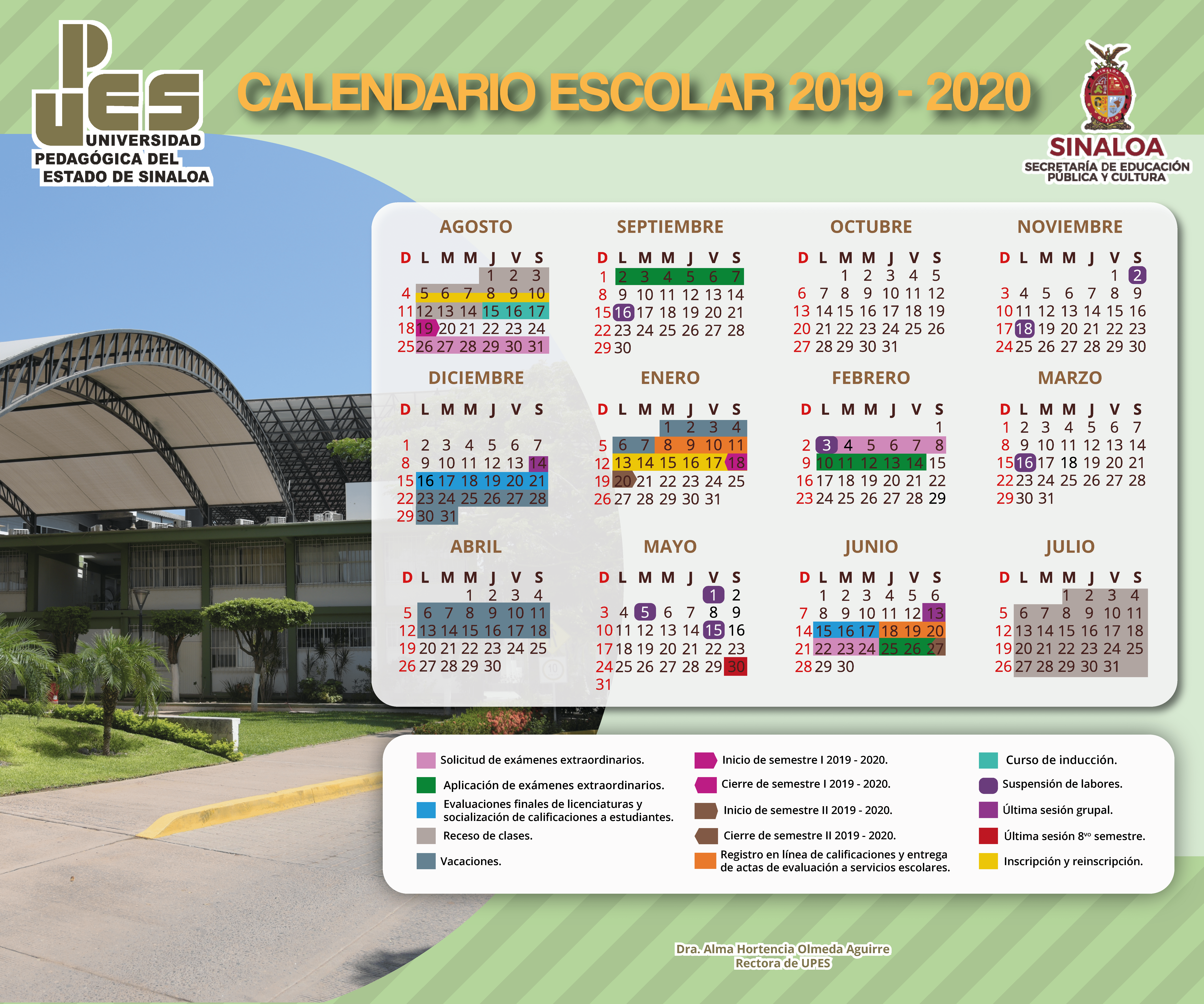 Presenta Sep Calendario Para Ciclo Escolar 2019 2020 Revista Espejo