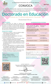 Convocatoria Doctorado en Educación